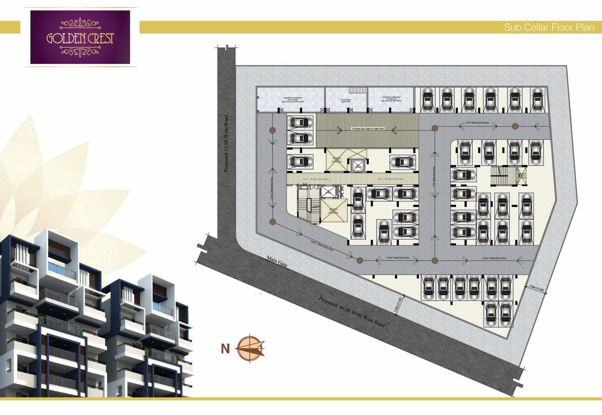 Sub Cellar Floor Plan