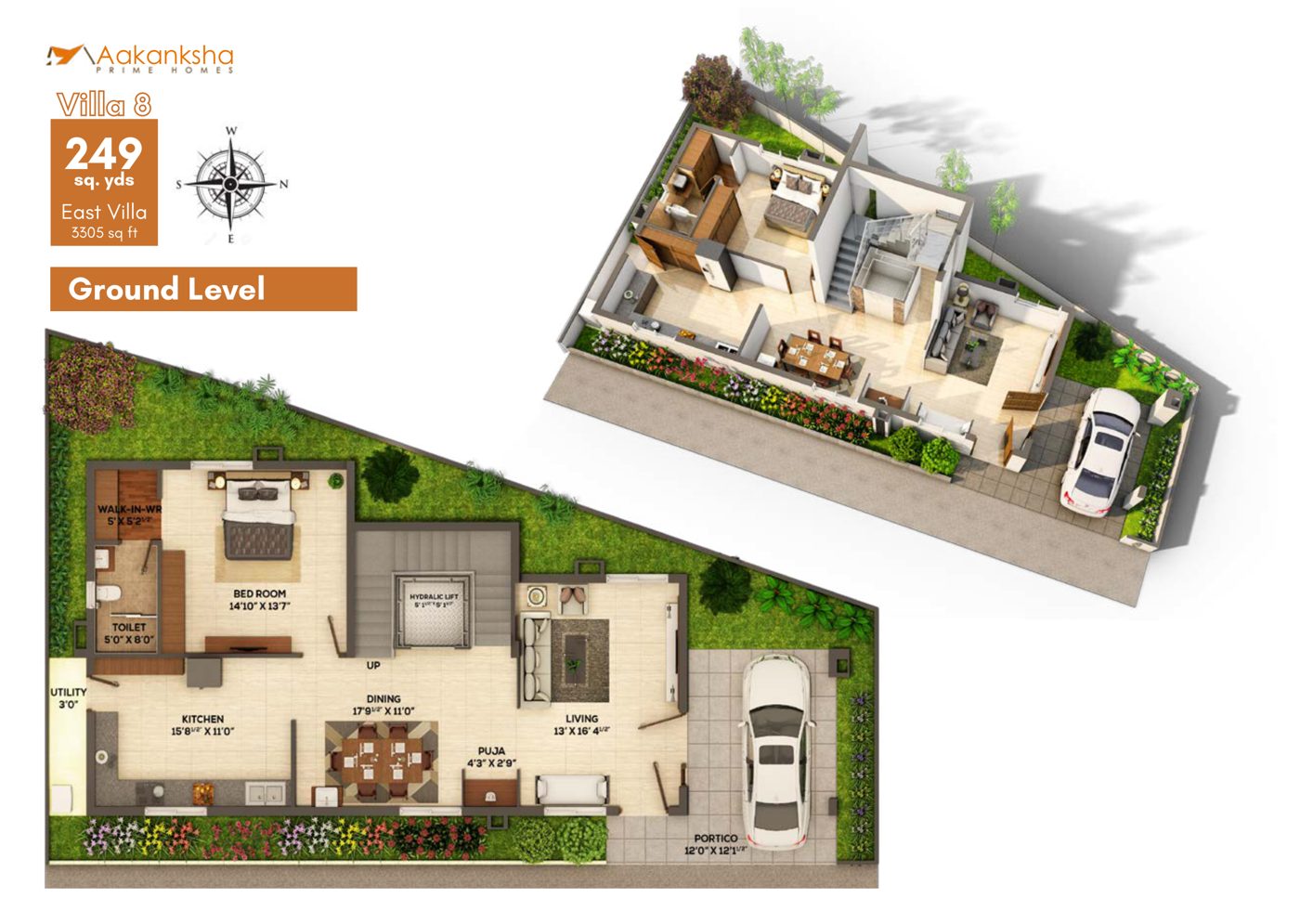 East Villa · Ground Level