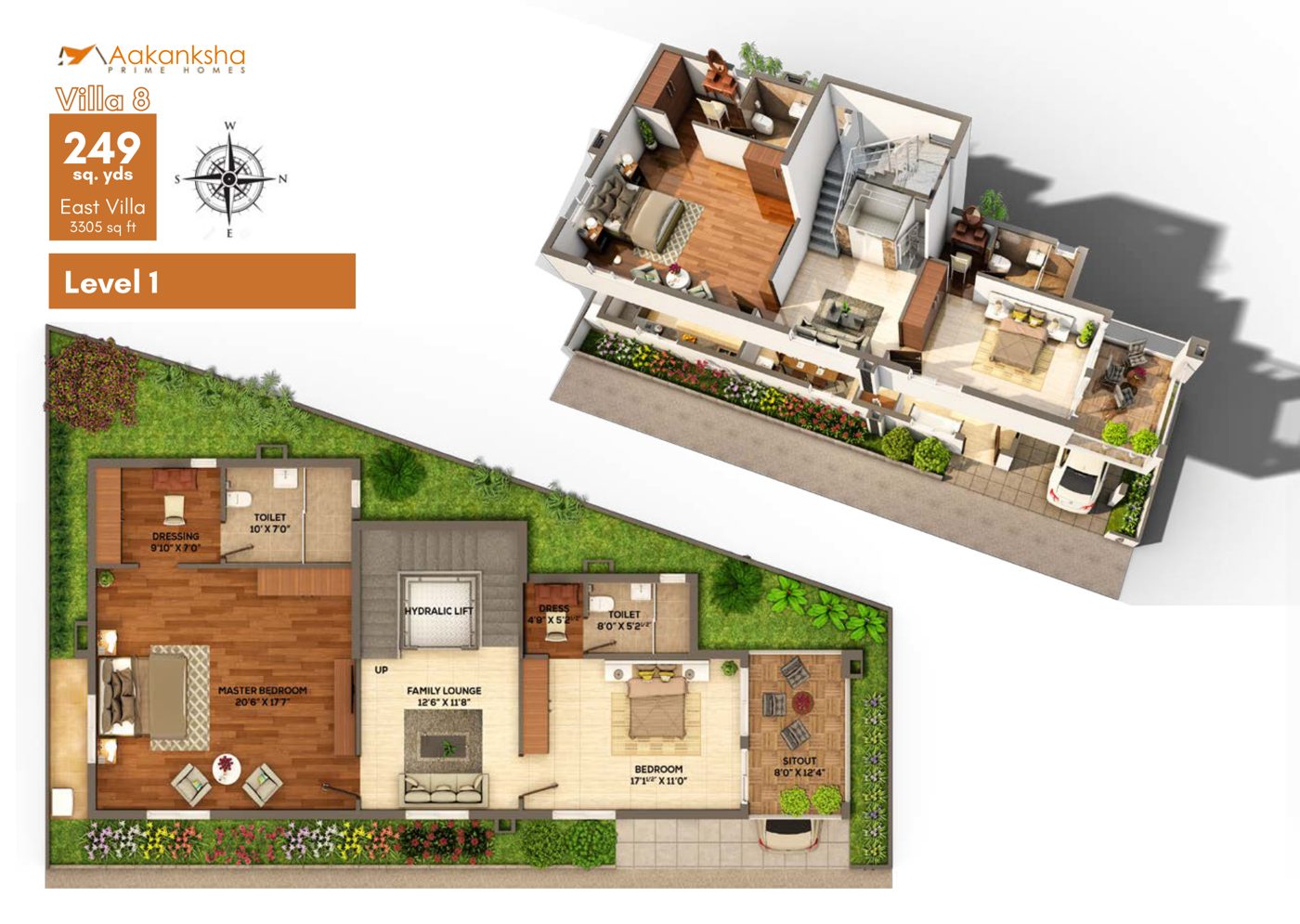 East Villa · Level 1