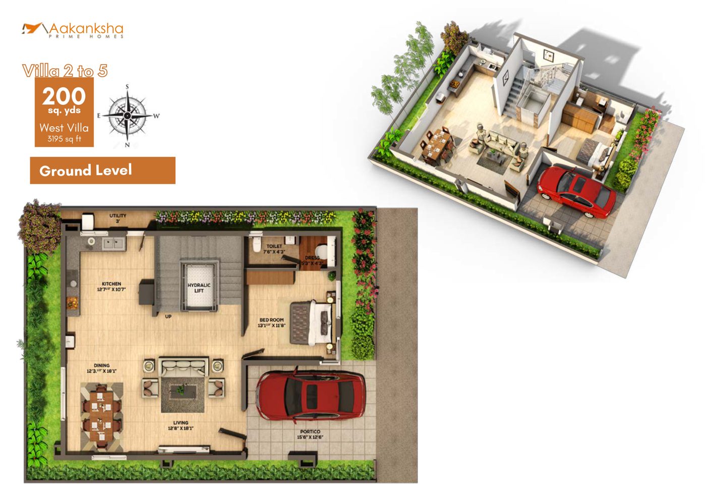 West Villa · Ground Level