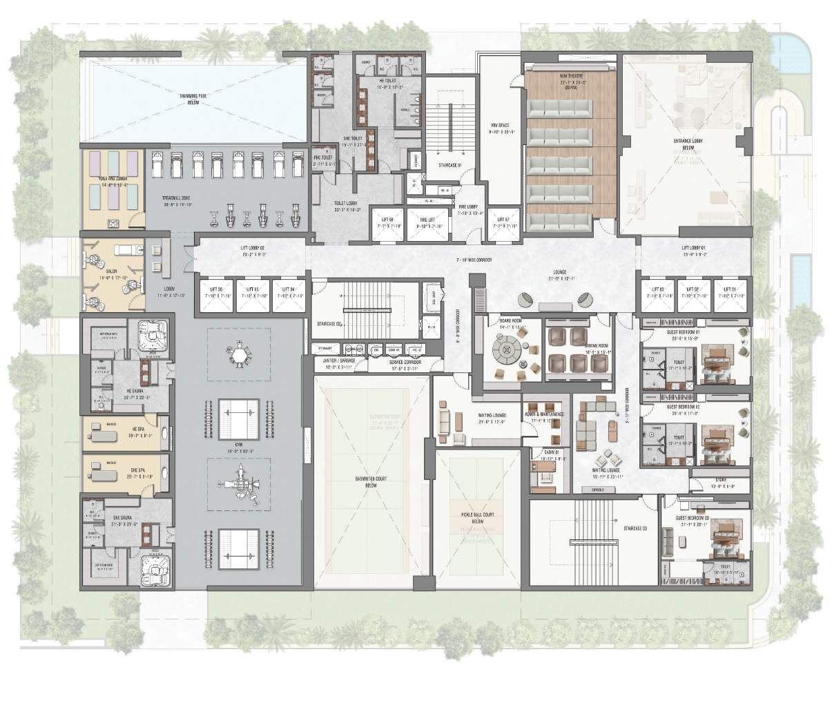 First Floor Master Plan