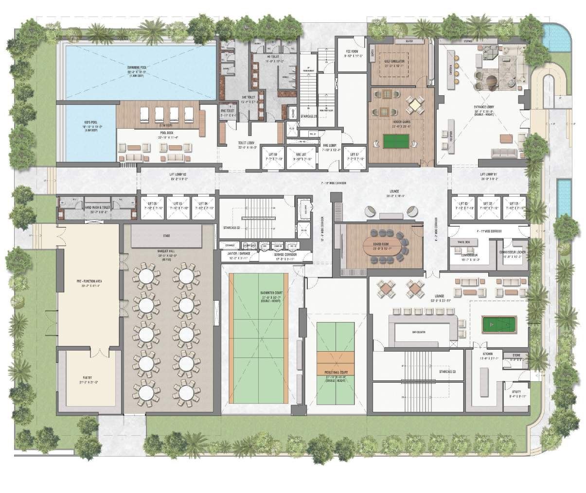 Ground Floor Master Plan